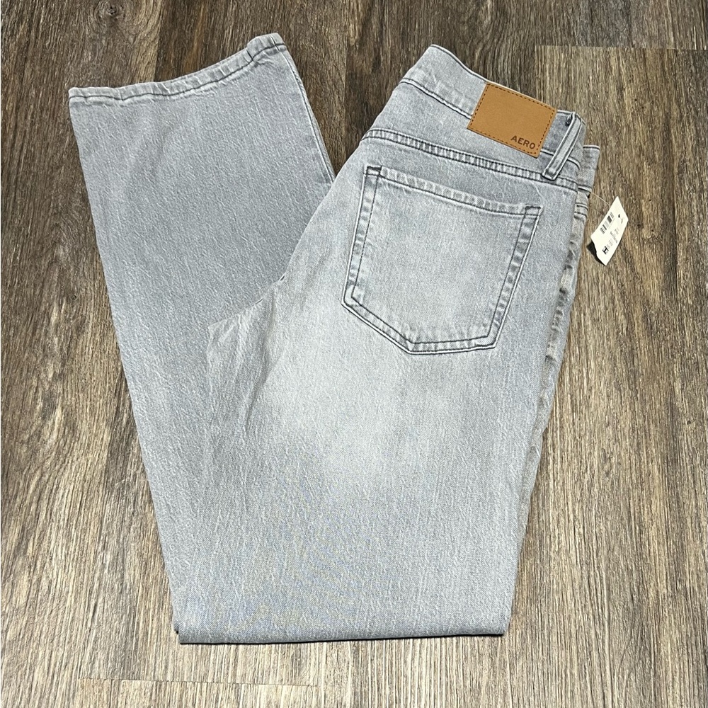 Aeropostale Light Gray Baggy Jeans NWT